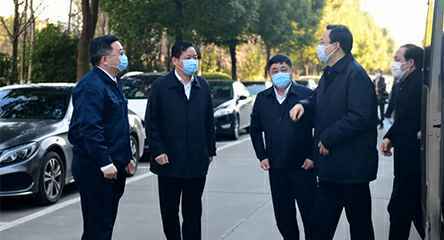 省委常委、苏州市委书记蓝绍敏来到北京房杰医疗健康管理有限公司调研